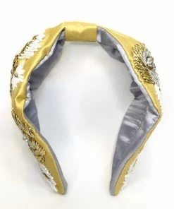 Fabulous Shoes Gold- Yellow Chic Headband Others