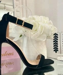 Fabulous Shoes Black Jessica Heels