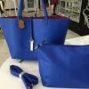 Fabulous Shoes HANDBAGS Royal Blue & Red Reversible Handbag
