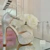 Fabulous Shoes Silver High Heels