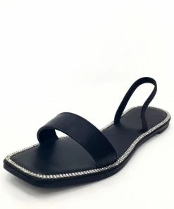 Fabulous Shoes Black & Sparkly Flats