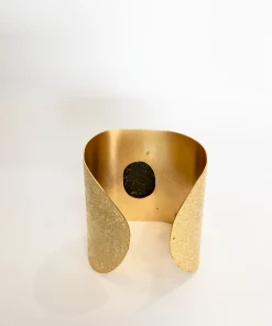 Fabulous Shoes Gold & Black Cuff ACCESORIES AND JEWELRY