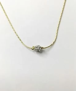 Fabulous Shoes Gold Mini Crystal Ball ACCESORIES AND JEWELRY