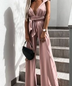 Fabulous Shoes Blush Fashion Jumpsuit JUMPSUITS