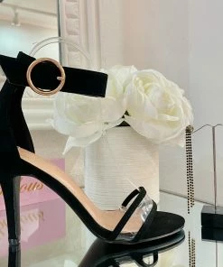 Fabulous Shoes Black Style Heel