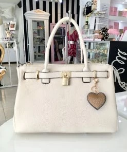 Fabulous Shoes HANDBAGS Off White Handbag