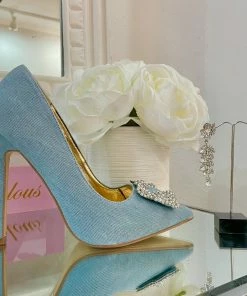 Fabulous Shoes Denim Pumps