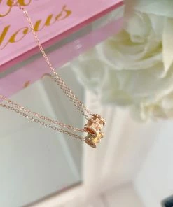Fabulous Shoes Rose Gold Bucket Charm ACCESORIES AND JEWELRY