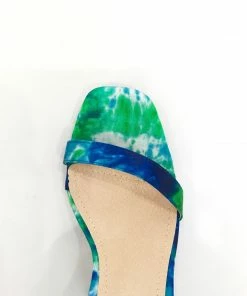 Fabulous Shoes Blue Tie Dye