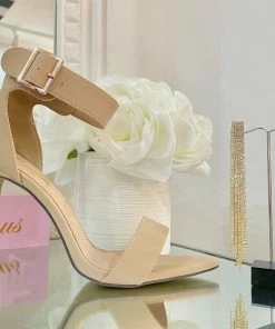 Fabulous Shoes Nude Pointed Heels