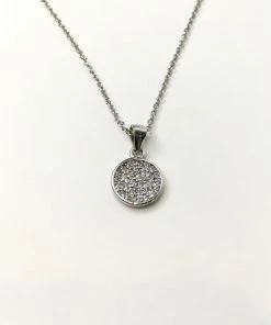 Fabulous Shoes ACCESORIES AND JEWELRY Silver Crystal Circle