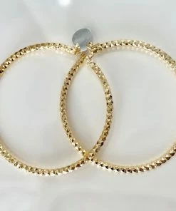 Fabulous Shoes Chic Golden Hoops ACCESORIES AND JEWELRY
