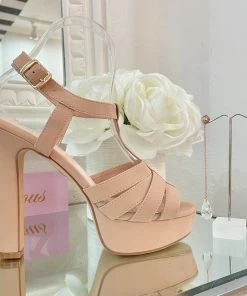Fabulous Shoes Nude Chic Heels