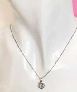 Fabulous Shoes ACCESORIES AND JEWELRY Silver Crystal Circle