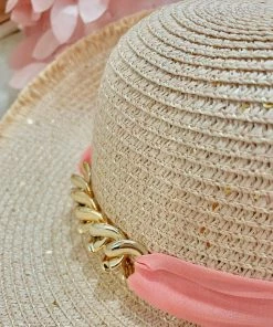 Fabulous Shoes TROPICAL COLLECTION Pink Beach Hat
