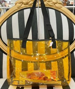 Fabulous Shoes Clear Collection Yellow Handbag