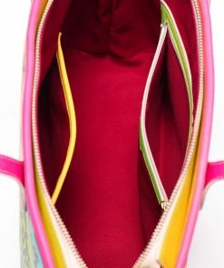 Fabulous Shoes Pink Graffiti Handbag HANDBAGS