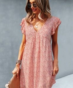 Fabulous Shoes Red Short Dress