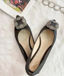 Fabulous Shoes Black Ballerinas