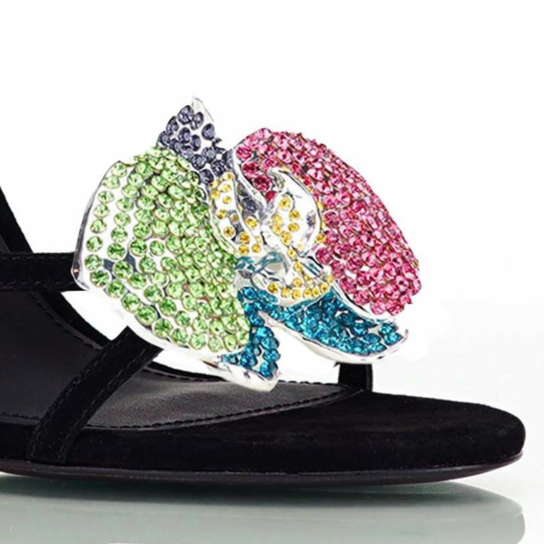 ALZÚARR The Lady Orchid Multi Crystals Black 5 ALZÚARR The Lady Orchid Multi Crystals Black