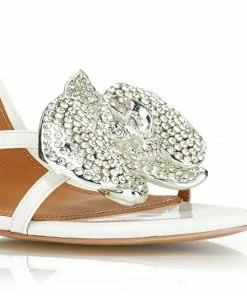 ALZÚARR The Lady Orchid With Silver Crystals White